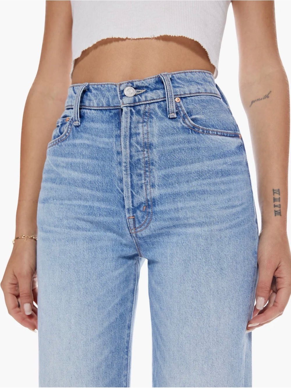 MOTHER Rambler Ankle jeans - Picture 3 of 11